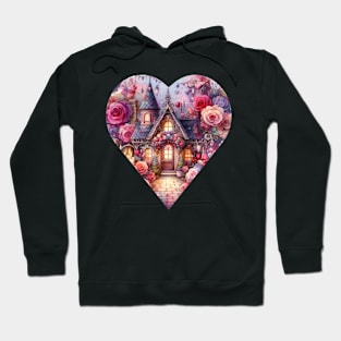 Glowing Rose Retreat Hoodie